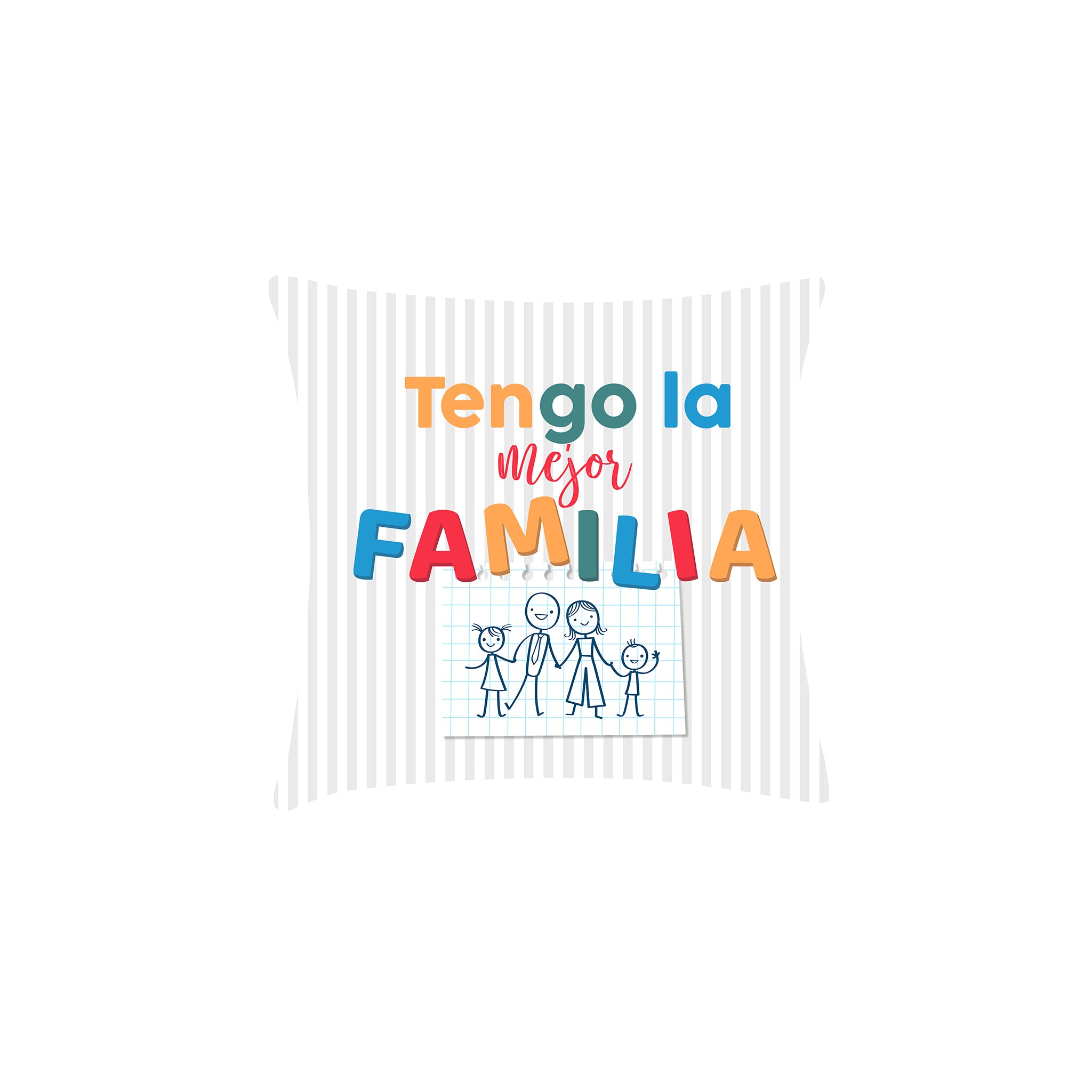 Cojin Plantillas Familia