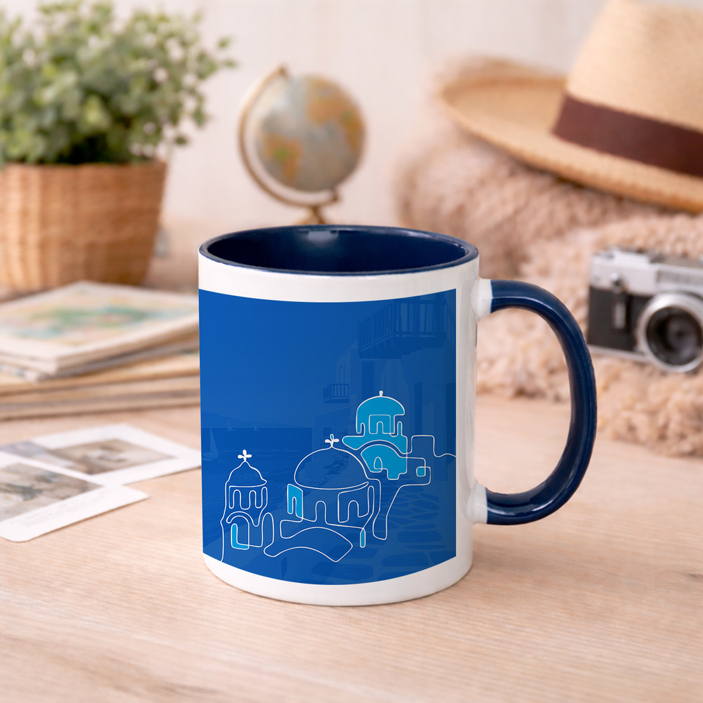 Mug Blanco Plantillas Vacaciones