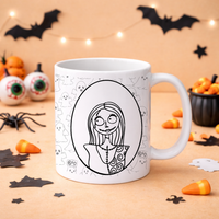 Mug Blanco Halloween