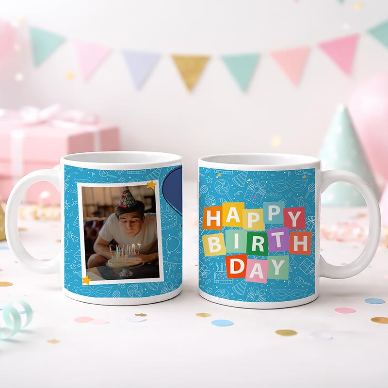 Mug Blanco Plantillas Celebraciones