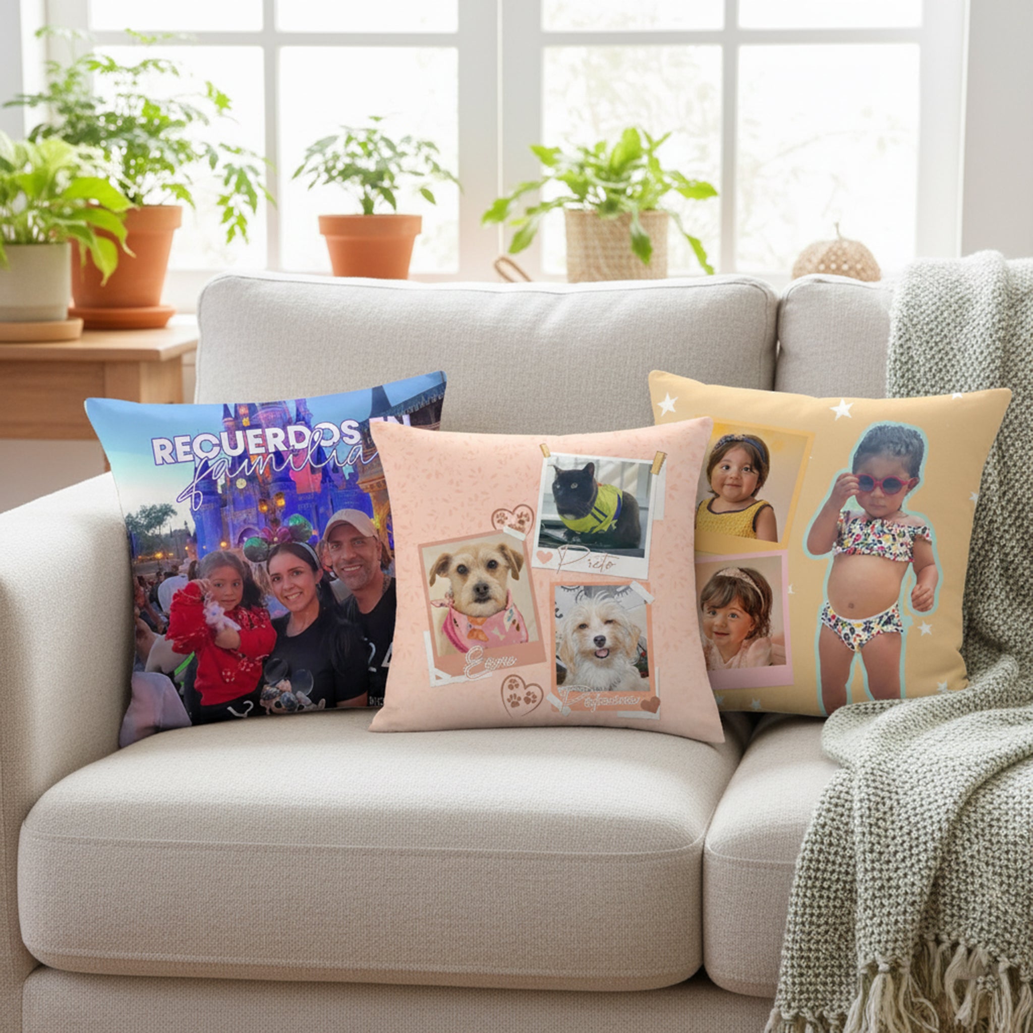 Cojin Plantillas Familia