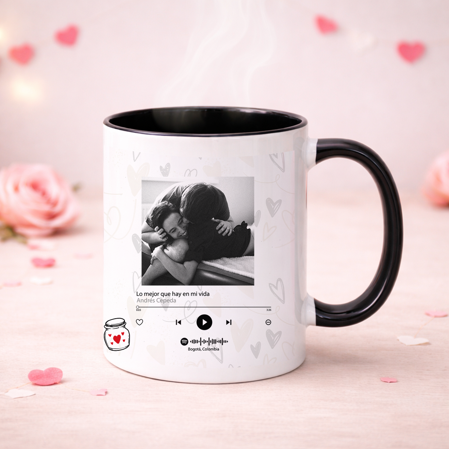Mug Blanco Plantillas Fechas Especiales