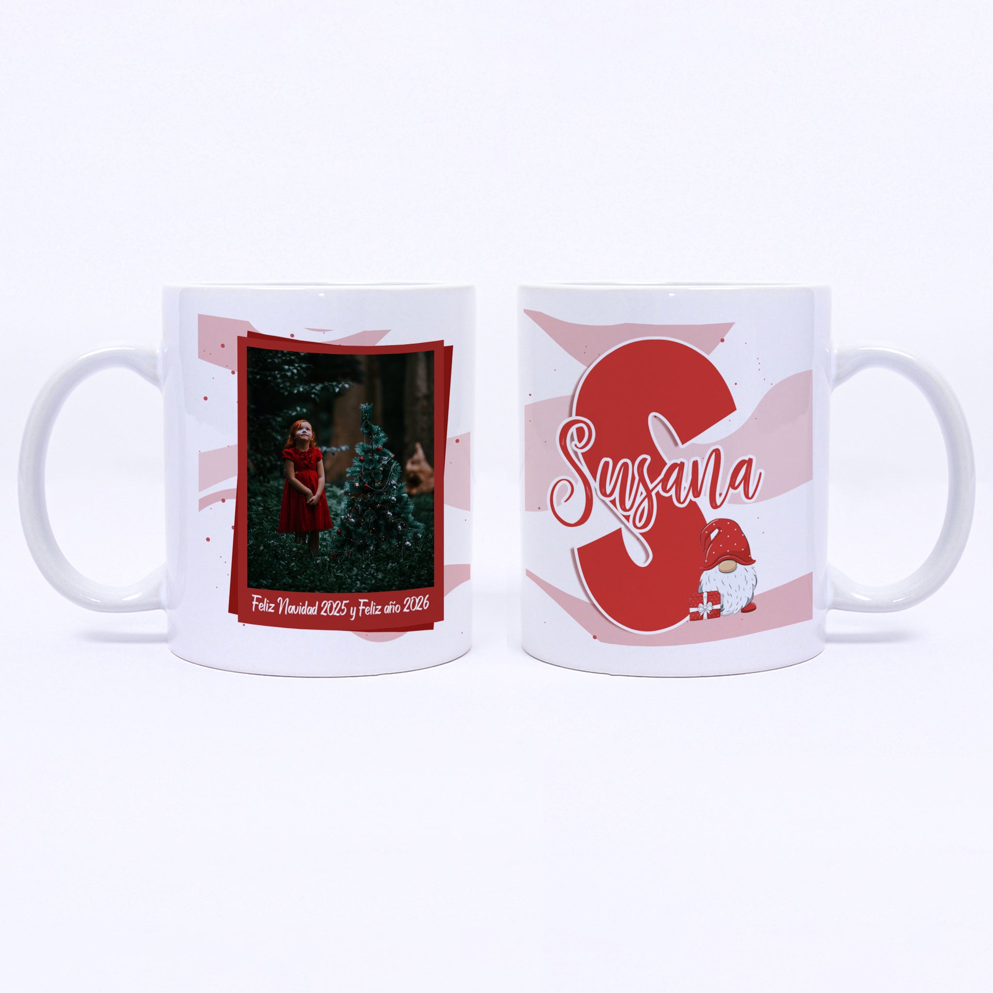 Mug Blanco Plantillas Fechas Especiales