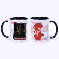 Mug Color Interno Negro Navidad