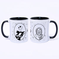 Mug Color Interno Negro Halloween