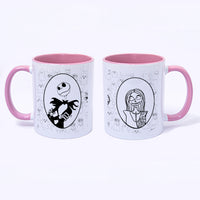 Mug Color Interno Rosado Halloween