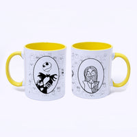 Mug Color Interno Amarillo Halloween
