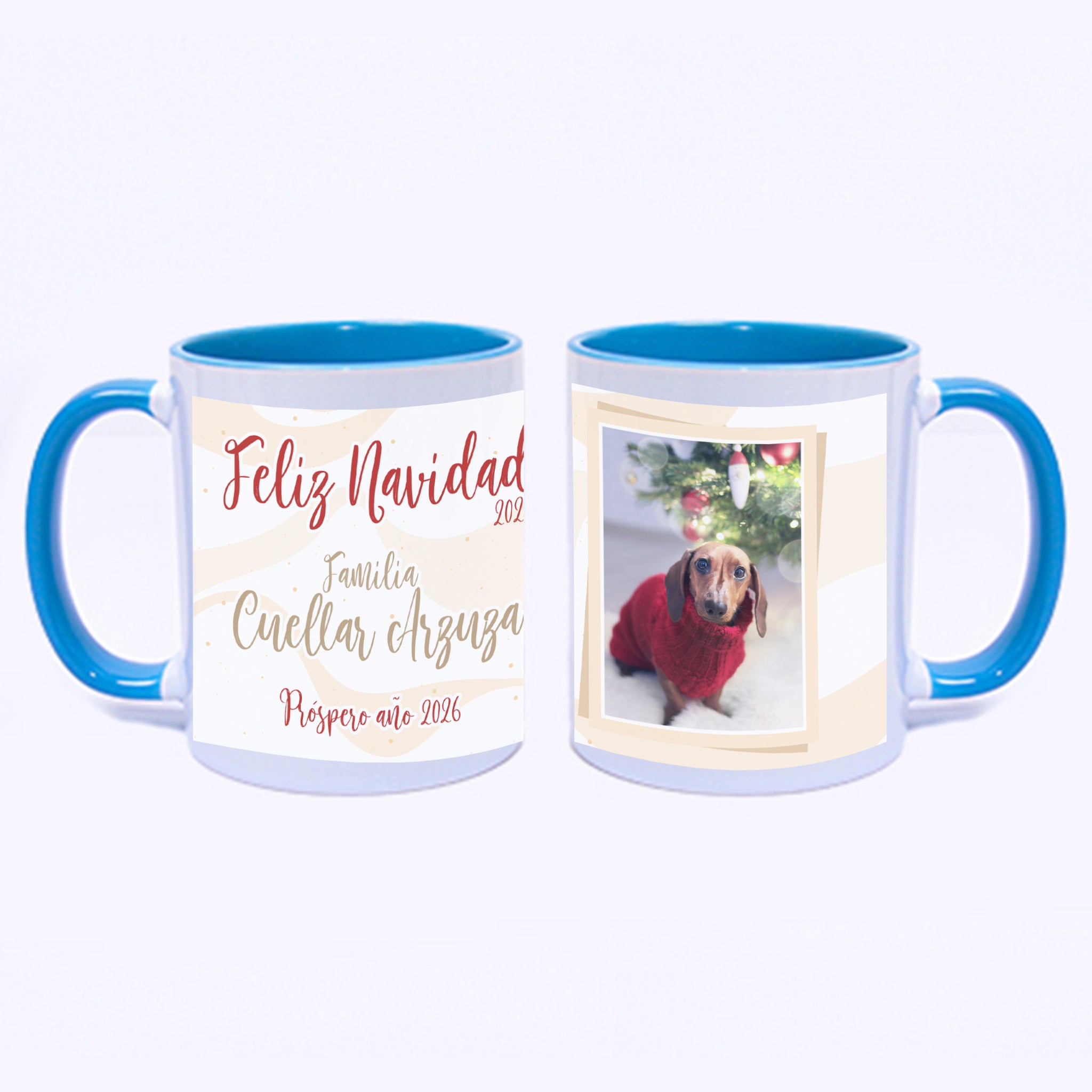 Mug Blanco Plantillas Fechas Especiales