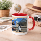 Mug Blanco Plantillas Vacaciones