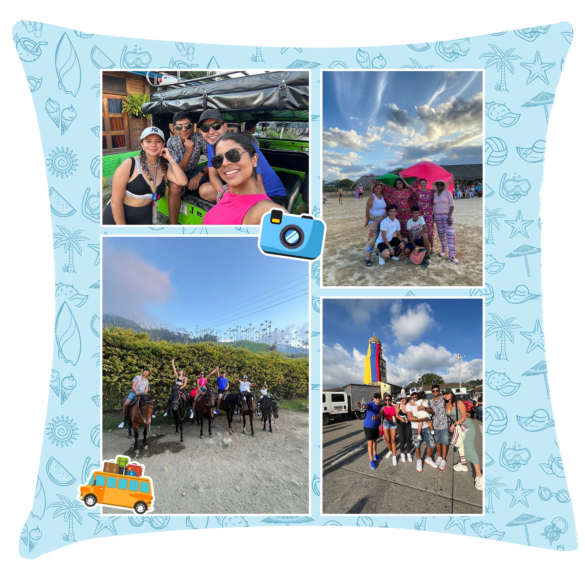 Cojin Plantillas Vacaciones