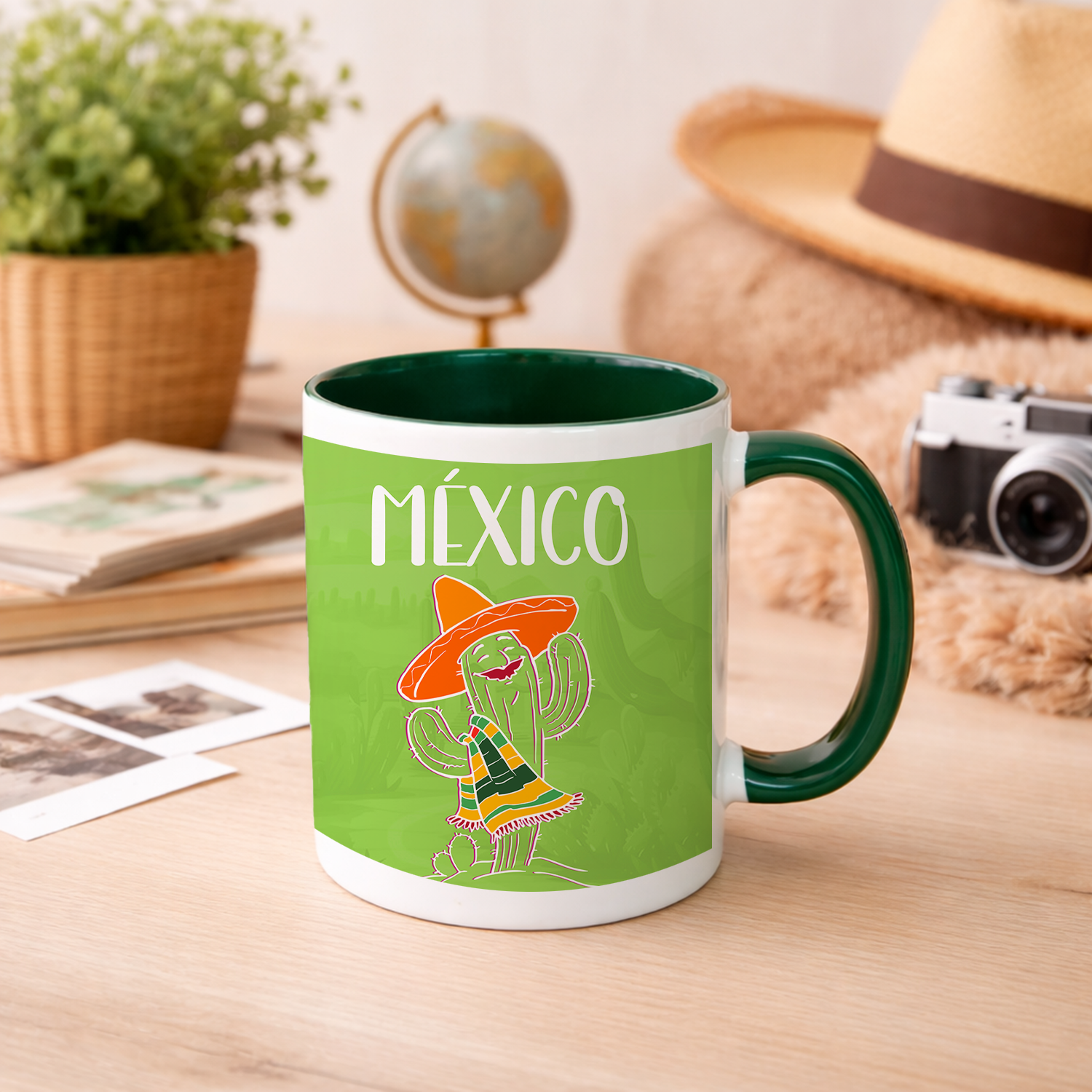 Mug Blanco Plantillas Vacaciones